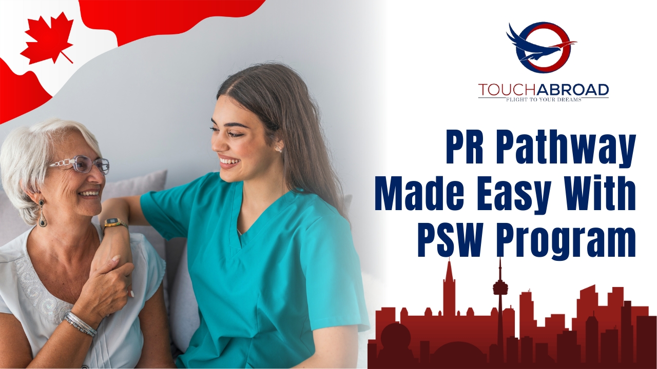 Personal Support Worker training program offered online by TouchAbroad.